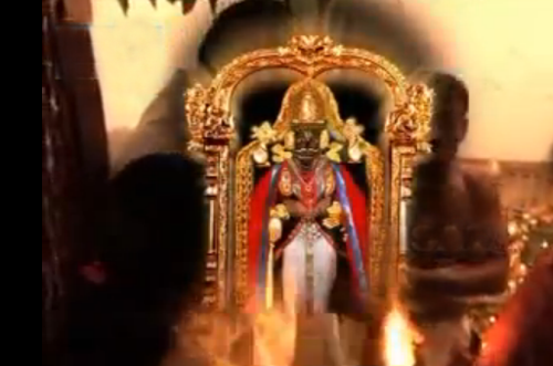 Information Kurumurthy temple is located on a hillock near ammapuram village. The presiding deity is Lord Venkateswara  